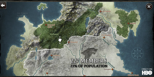 Game of Thrones S2 ad campaign