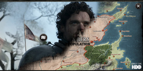 Game of Thrones S2 ad campaign