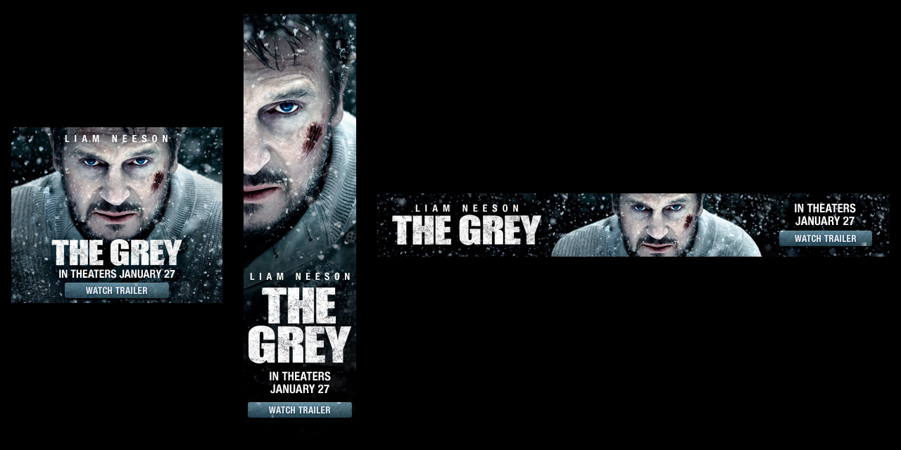 The Grey standard banners