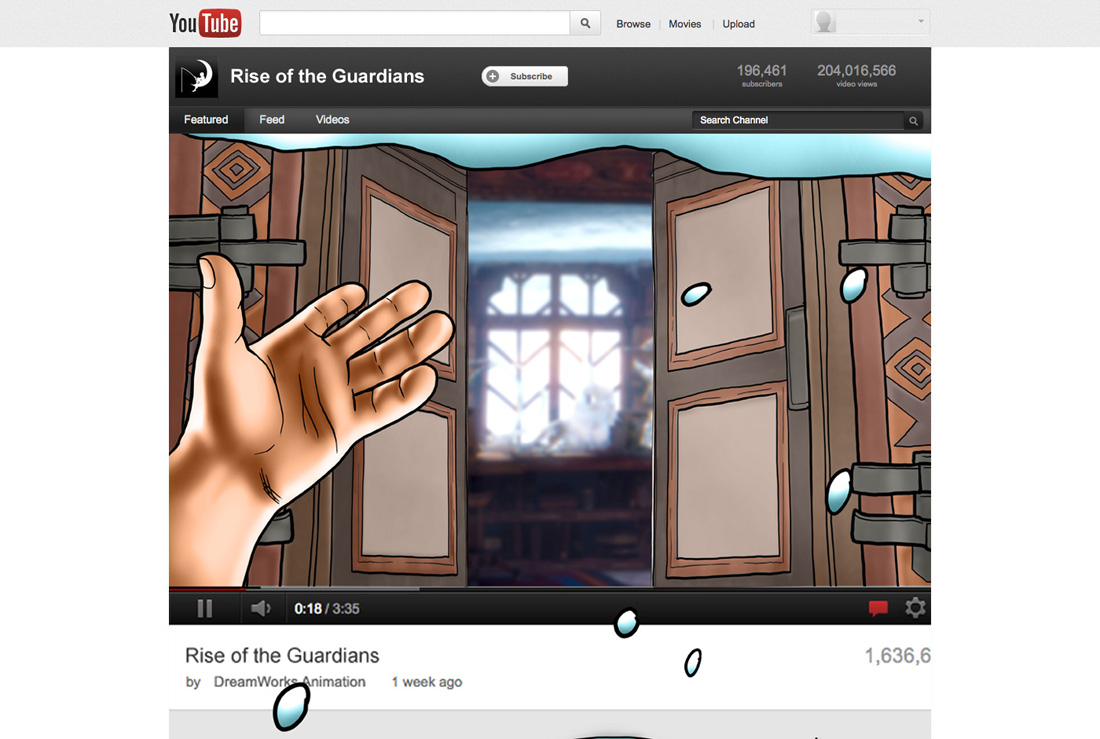 Rise of the Guardians Sketch